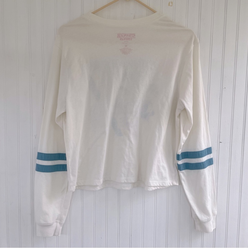Netflix Stranger Things Retro Long sleeve Graphic Tee Boxy fit Size Medium - Picture 2 of 6